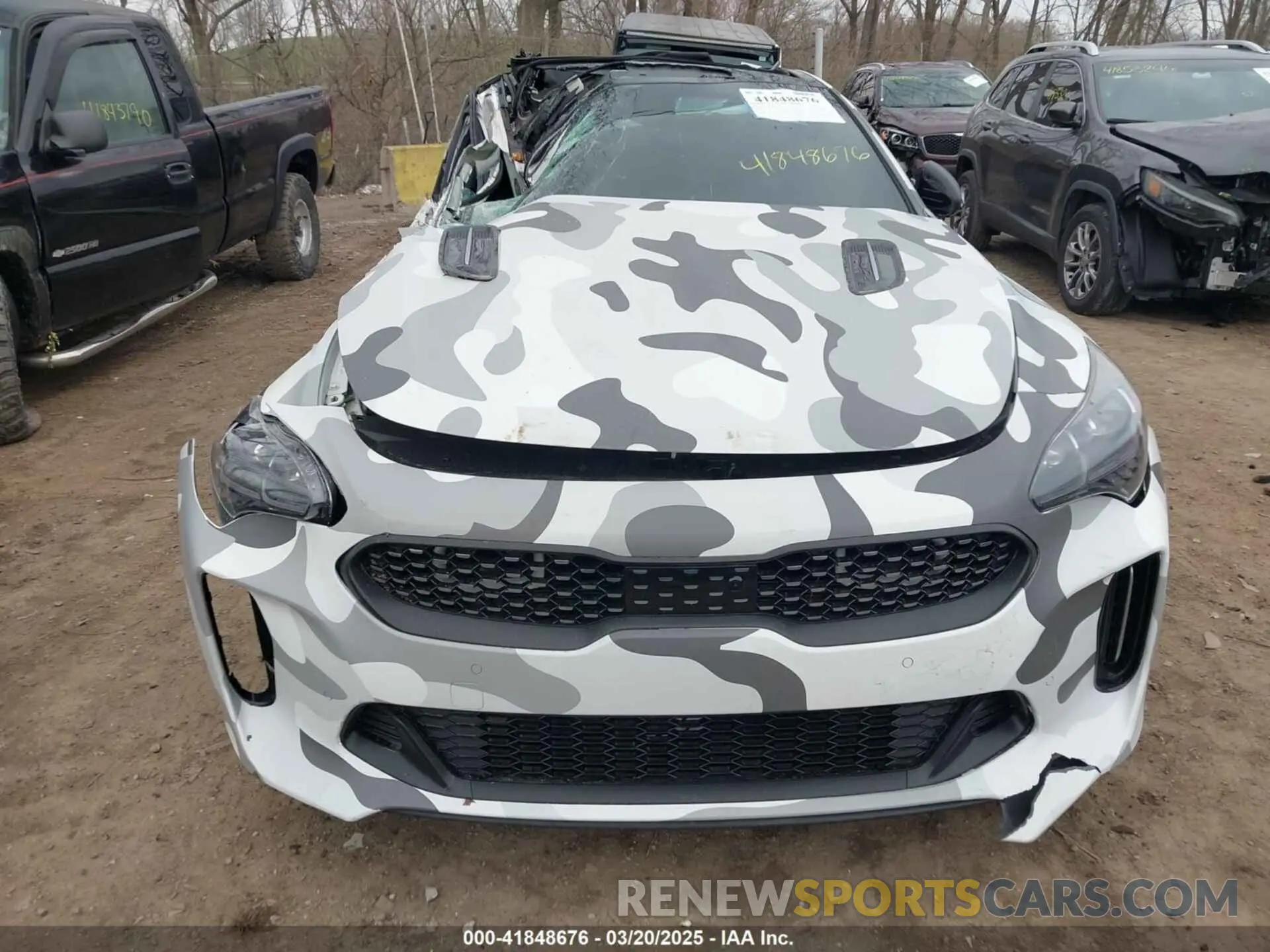 13 Photograph of a damaged car KNAE55LC7P6127908 KIA STINGER 2023