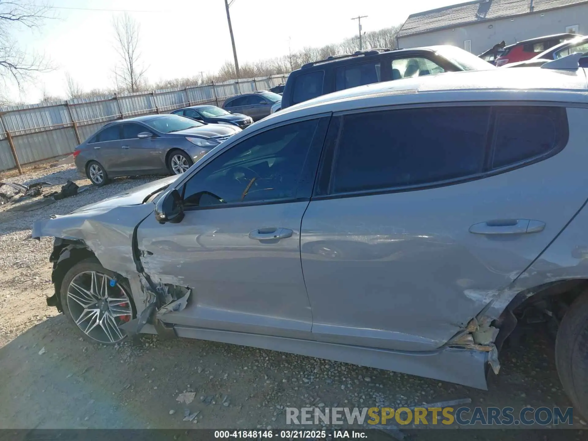 15 Photograph of a damaged car KNAE55LC8P6131689 KIA STINGER 2023
