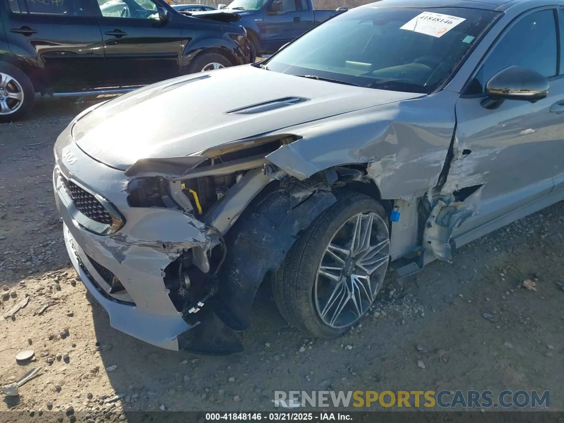 6 Photograph of a damaged car KNAE55LC8P6131689 KIA STINGER 2023