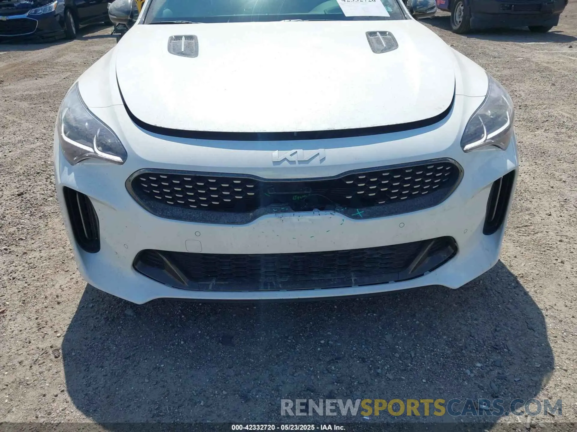 6 Photograph of a damaged car KNAE55LCXP6129216 KIA STINGER 2023