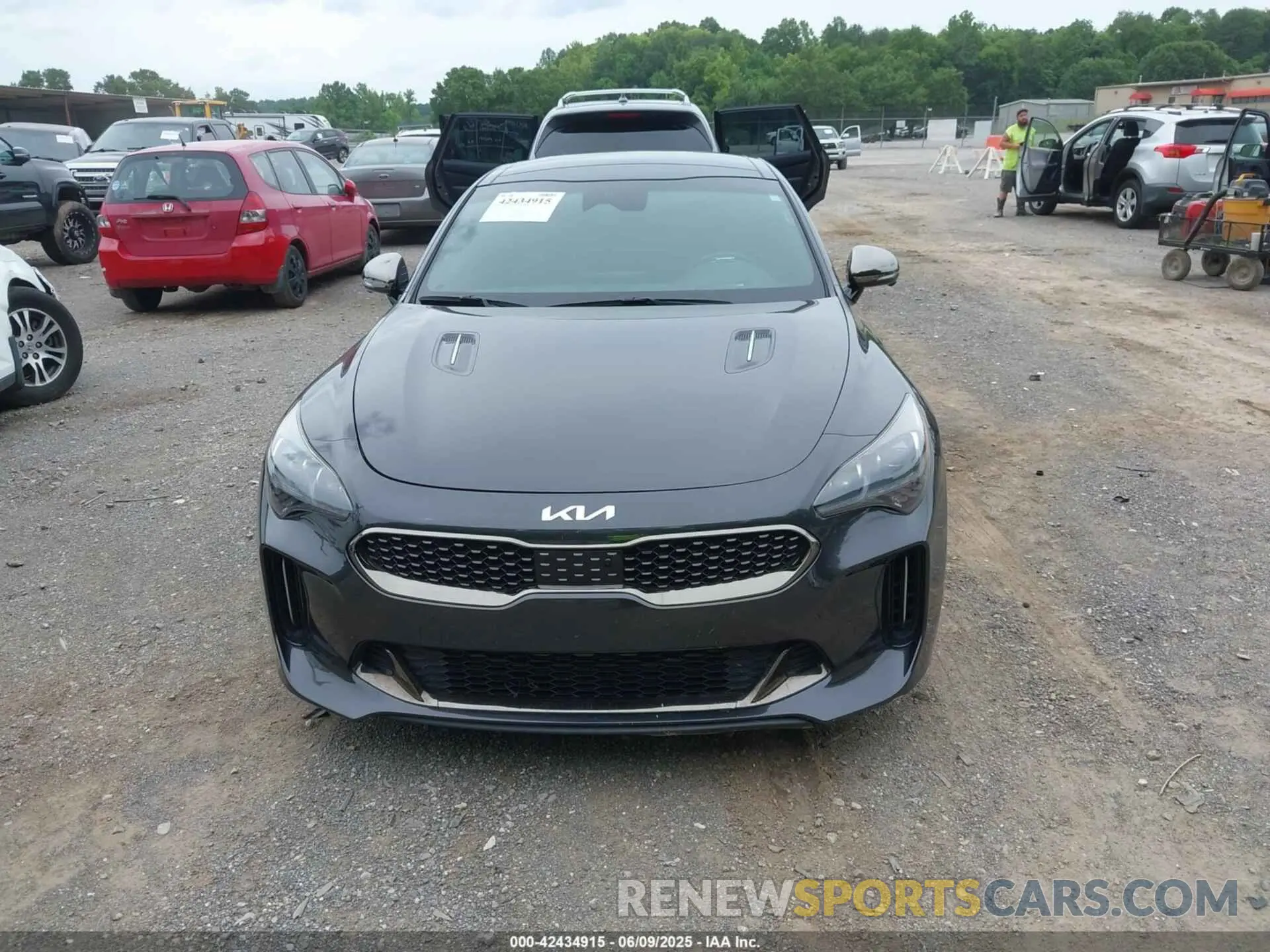 12 Photograph of a damaged car KNAE55LCXP6135209 KIA STINGER 2023