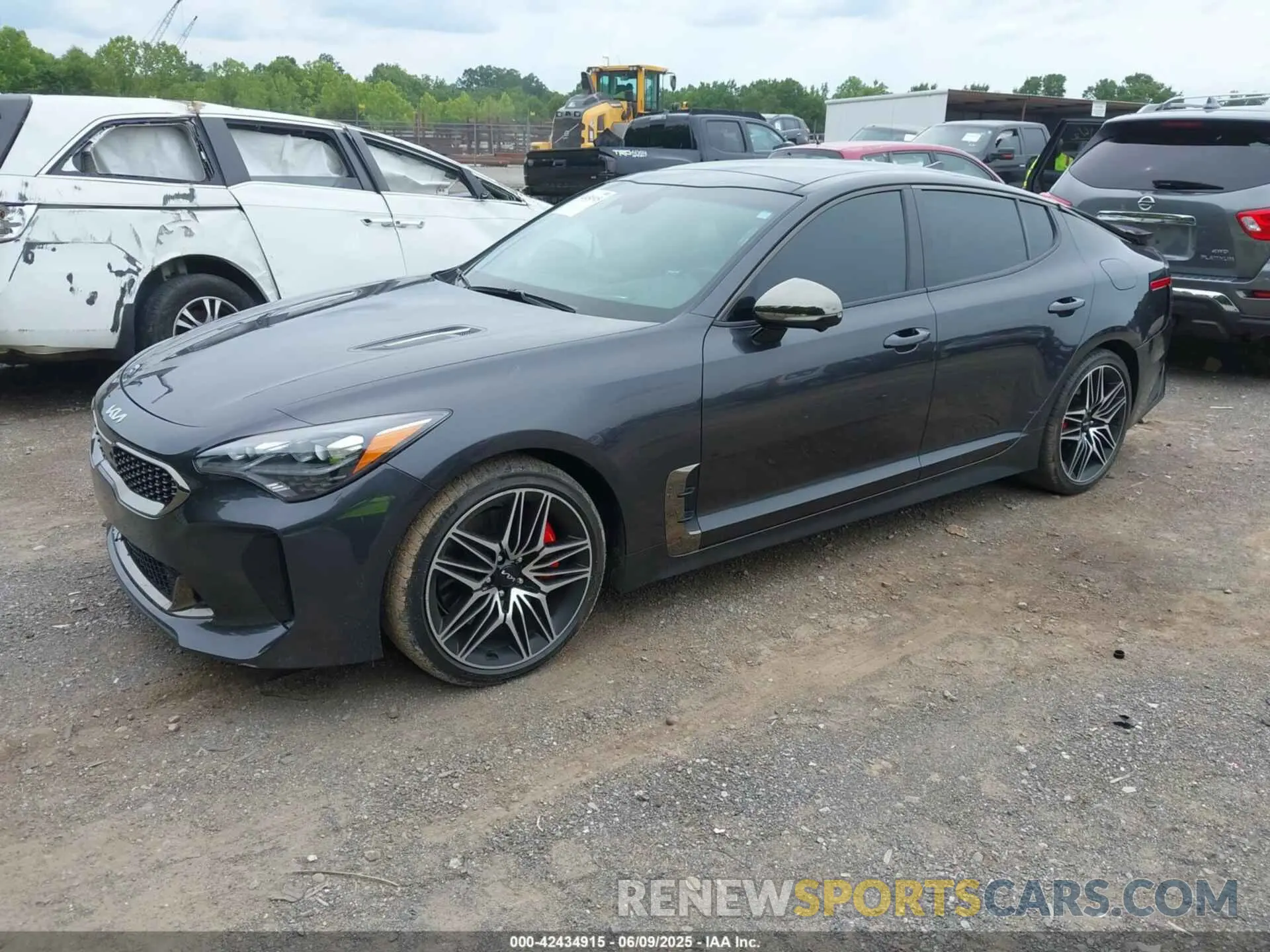 2 Photograph of a damaged car KNAE55LCXP6135209 KIA STINGER 2023