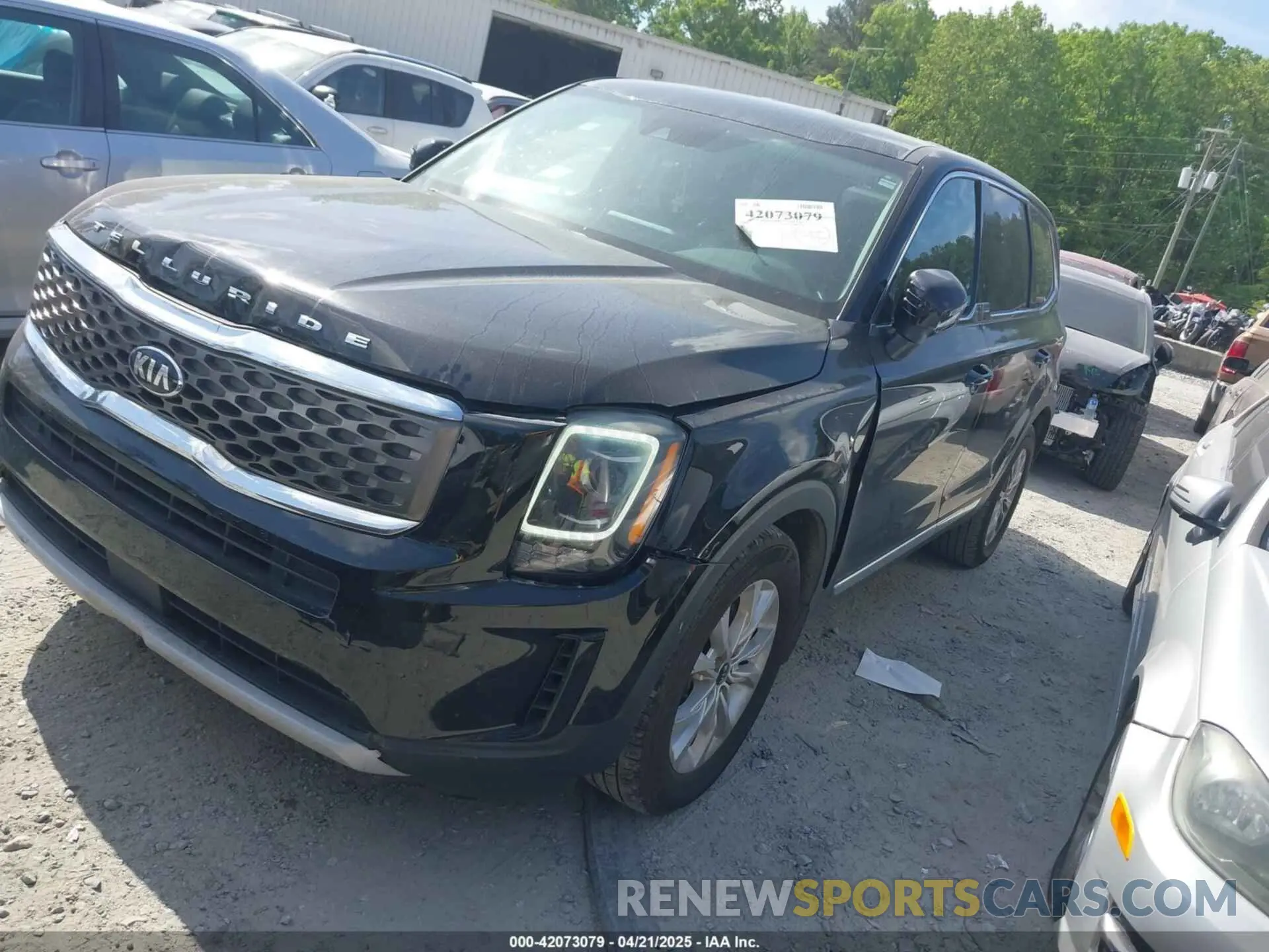 2 Photograph of a damaged car 5XYP24HC0LG013036 KIA TELLURIDE 2020