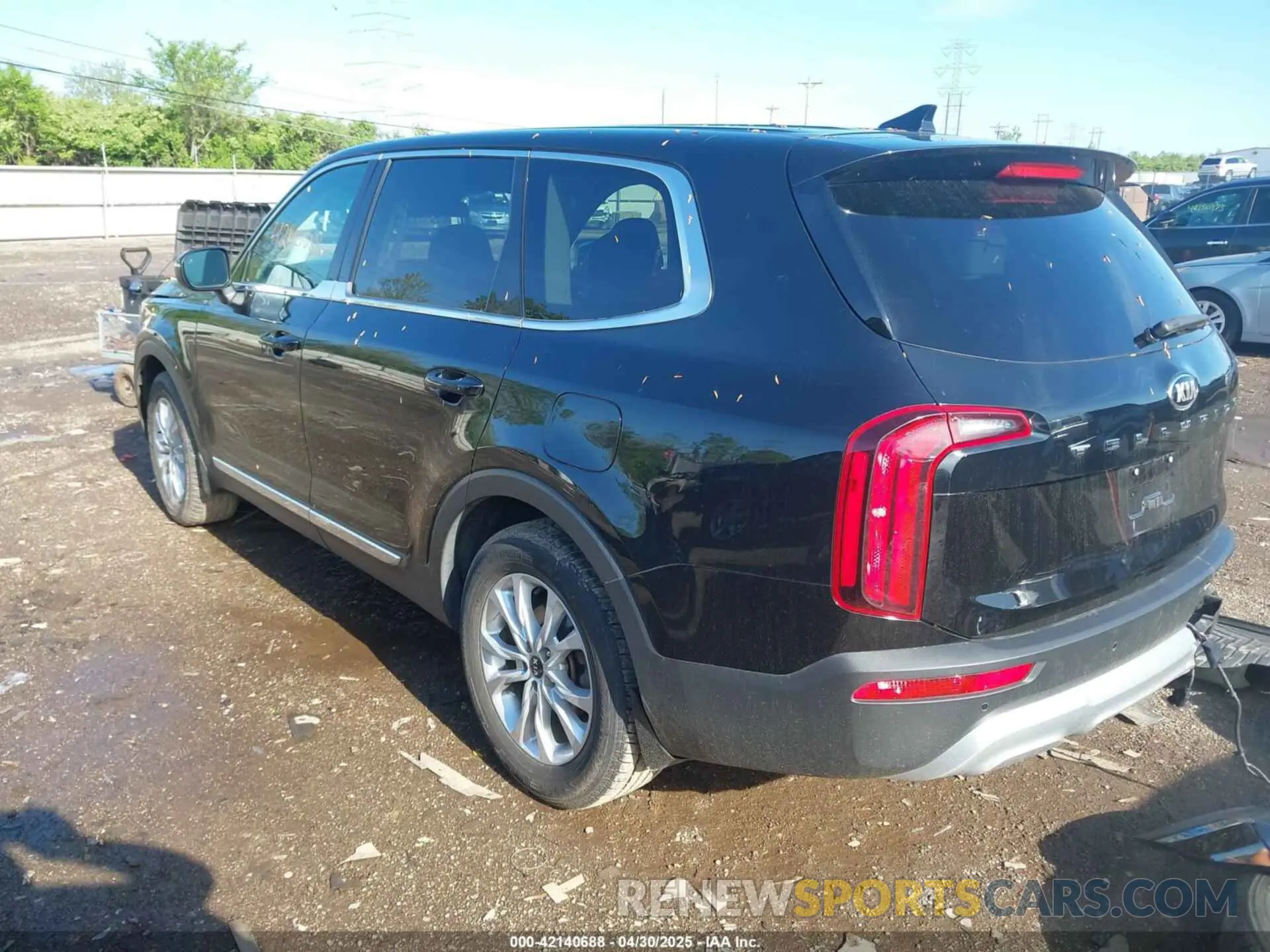 3 Photograph of a damaged car 5XYP24HC1LG010534 KIA TELLURIDE 2020
