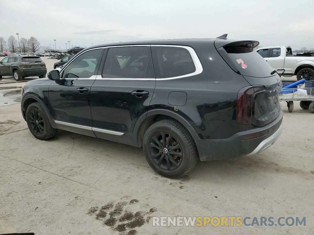 2 Photograph of a damaged car 5XYP24HC2LG089051 KIA TELLURIDE 2020