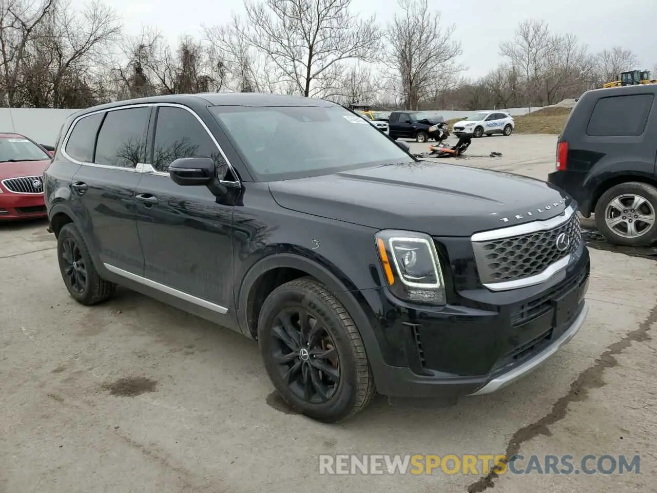 4 Photograph of a damaged car 5XYP24HC2LG089051 KIA TELLURIDE 2020