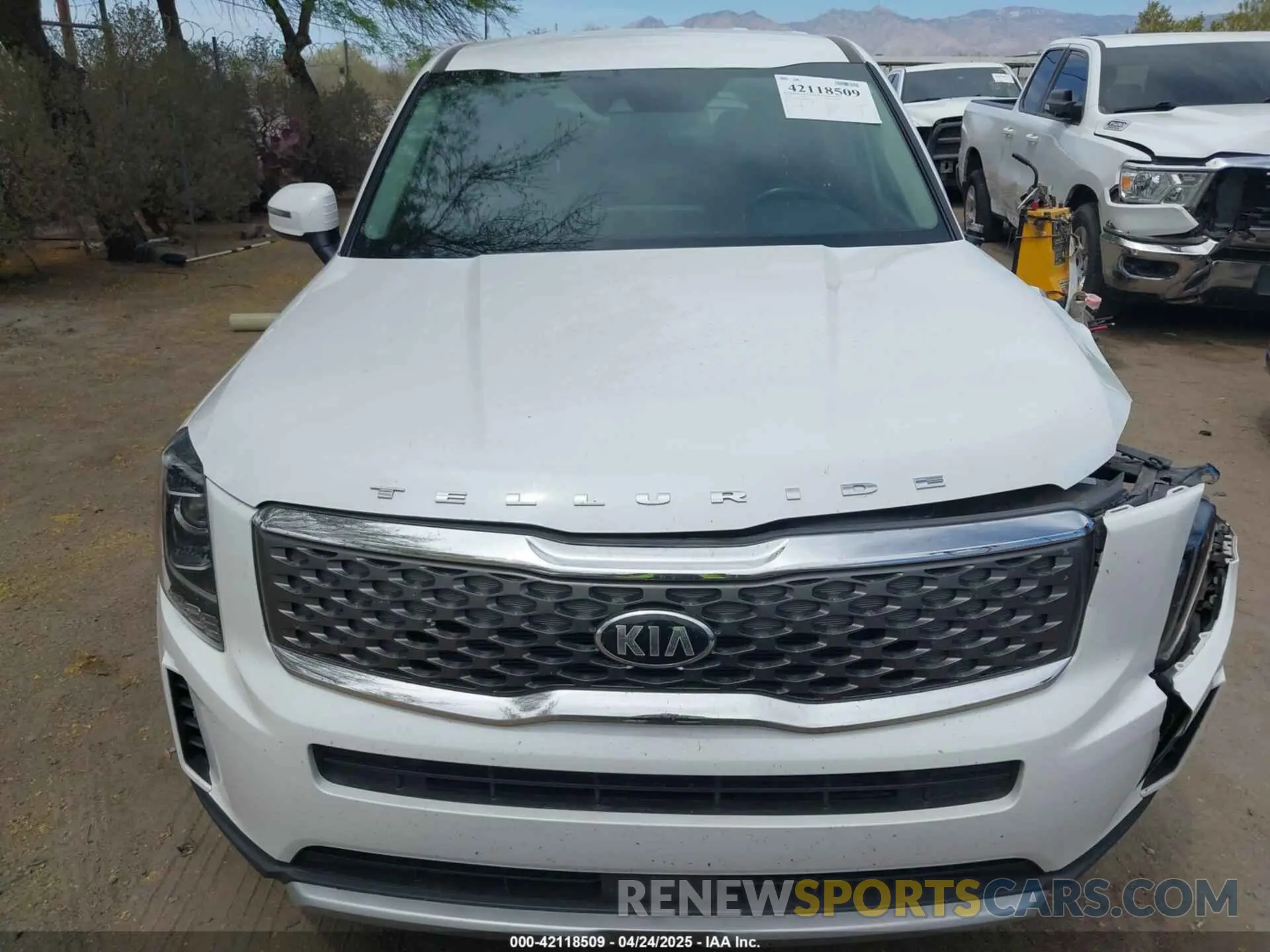 13 Photograph of a damaged car 5XYP24HC3LG087793 KIA TELLURIDE 2020
