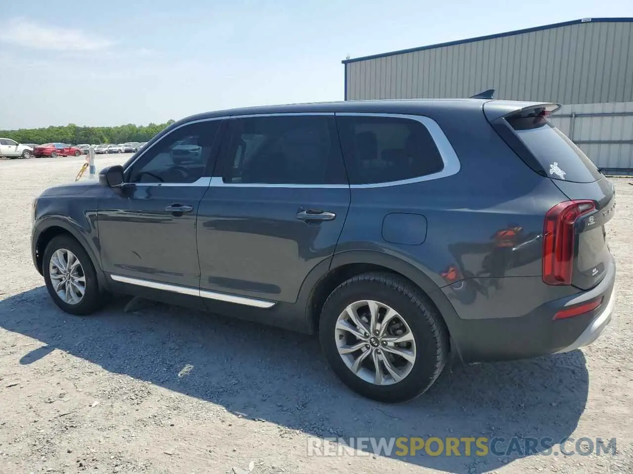 2 Photograph of a damaged car 5XYP24HC5LG025442 KIA TELLURIDE 2020
