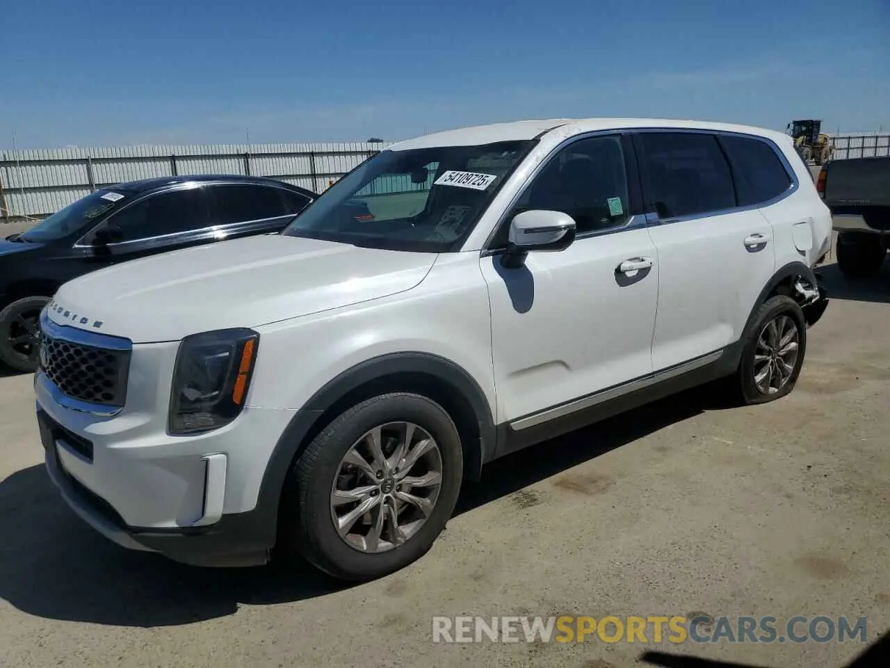 1 Photograph of a damaged car 5XYP24HC6LG015549 KIA TELLURIDE 2020