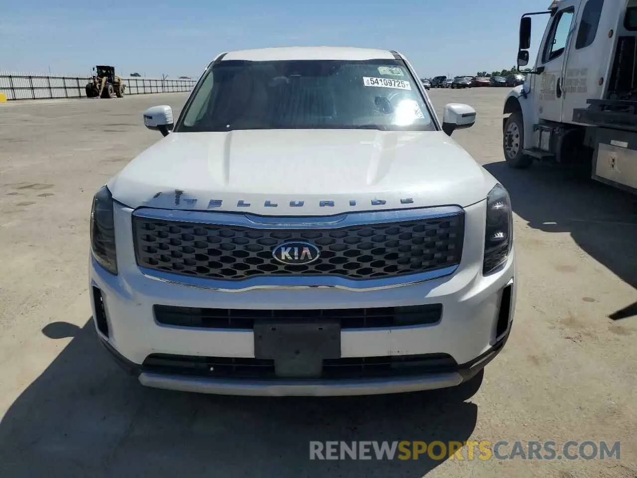 5 Photograph of a damaged car 5XYP24HC6LG015549 KIA TELLURIDE 2020