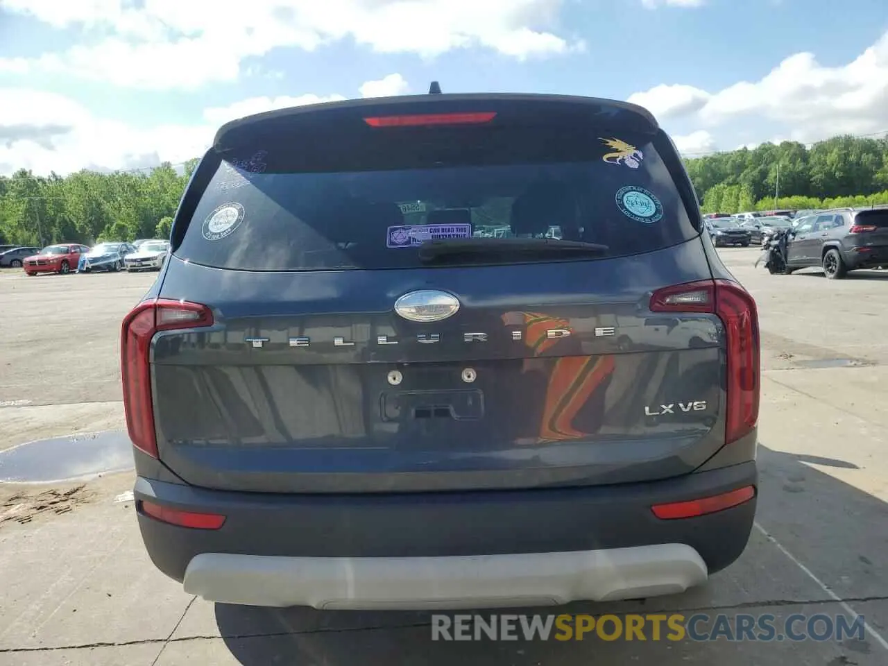 6 Photograph of a damaged car 5XYP24HC7LG015950 KIA TELLURIDE 2020