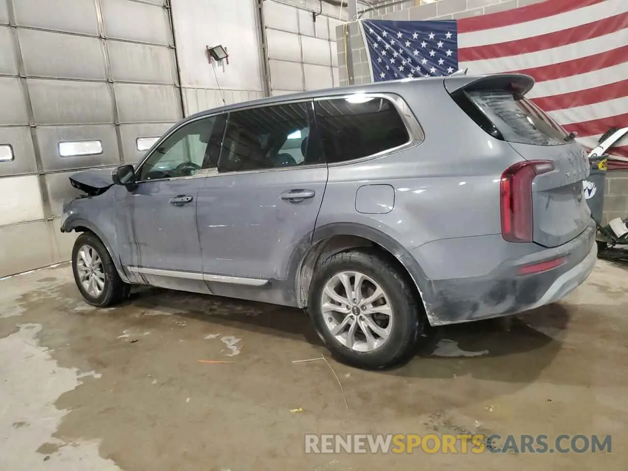 2 Photograph of a damaged car 5XYP24HC7LG066333 KIA TELLURIDE 2020