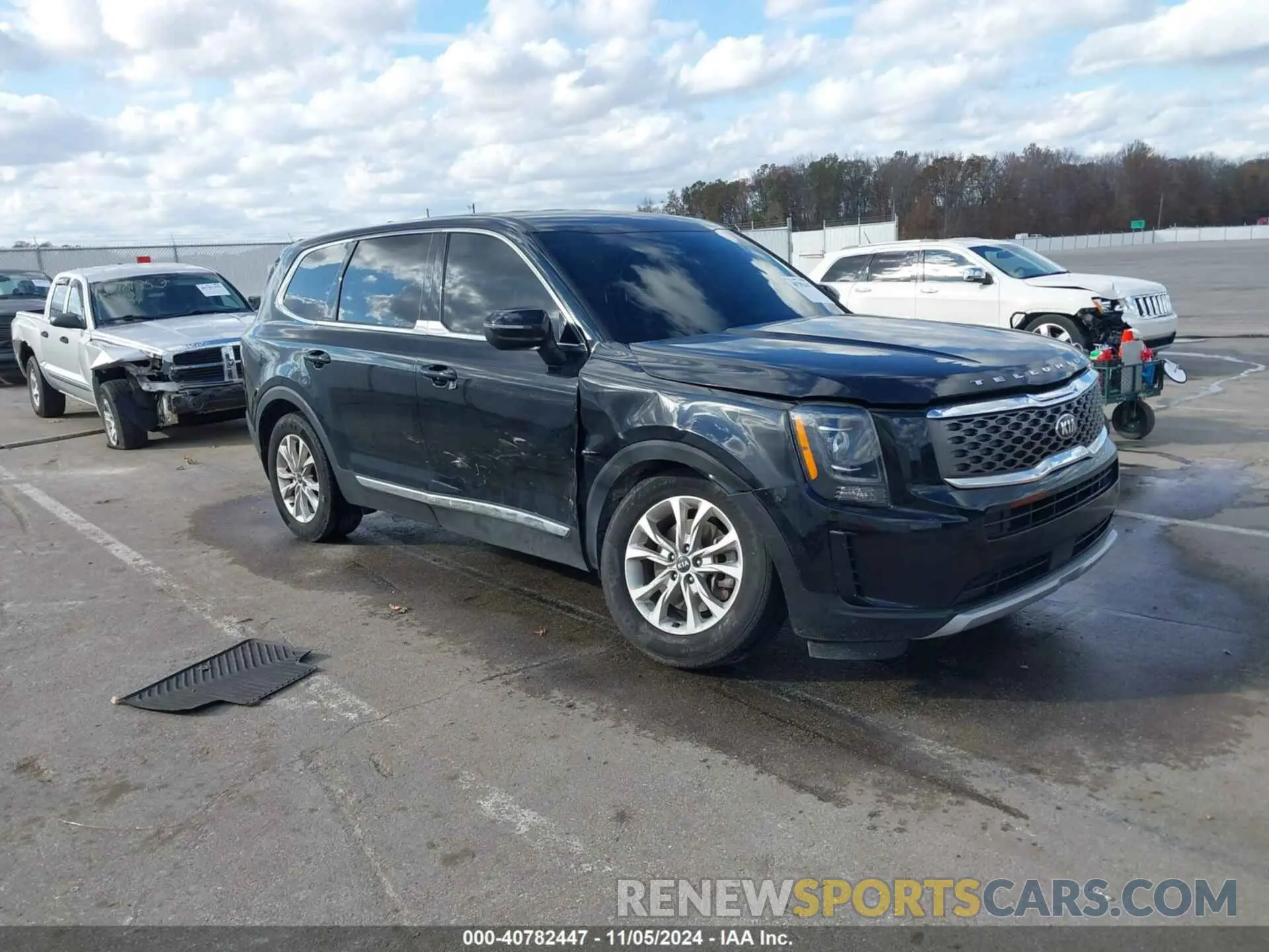 1 Photograph of a damaged car 5XYP24HCXLG028711 KIA TELLURIDE 2020