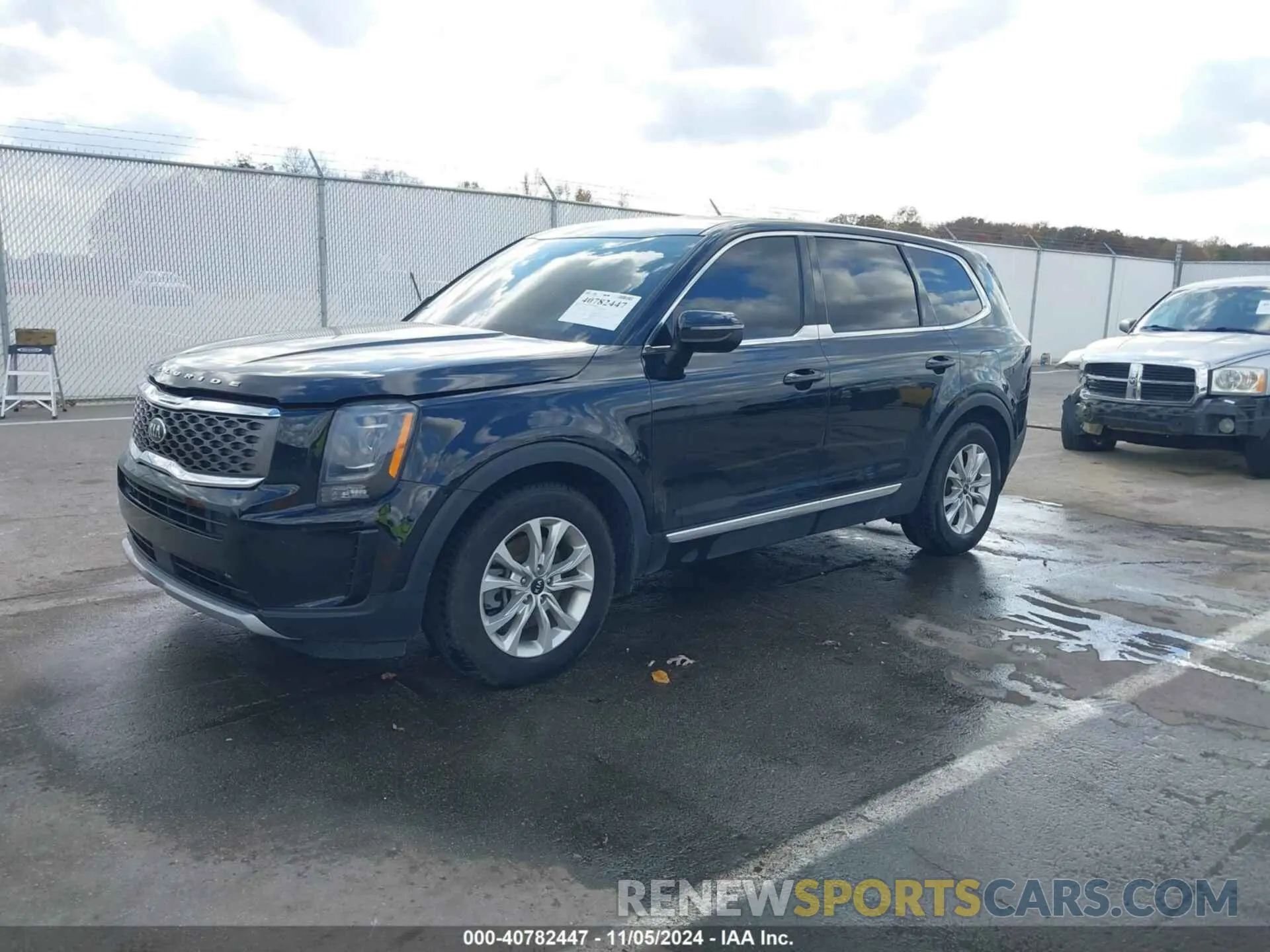 2 Photograph of a damaged car 5XYP24HCXLG028711 KIA TELLURIDE 2020