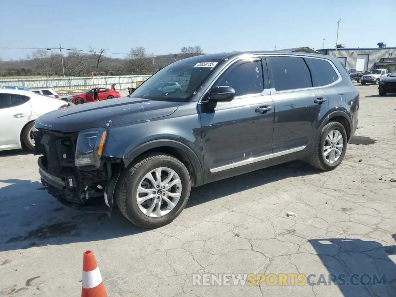 1 Photograph of a damaged car 5XYP24HCXLG090741 KIA TELLURIDE 2020