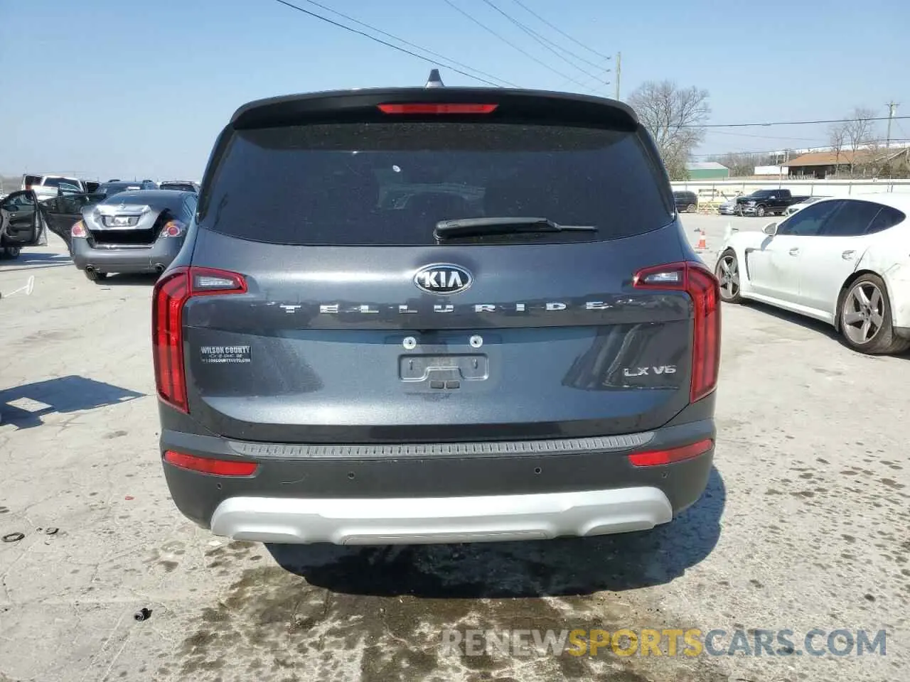 6 Photograph of a damaged car 5XYP24HCXLG090741 KIA TELLURIDE 2020