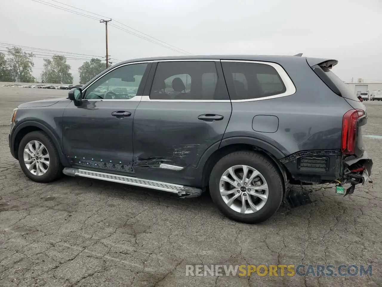 2 Photograph of a damaged car 5XYP24HCXLG092182 KIA TELLURIDE 2020
