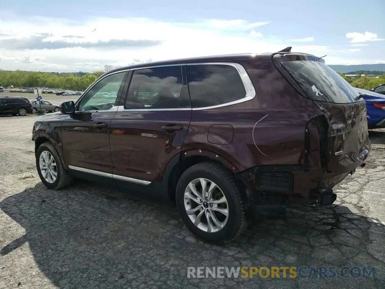 2 Photograph of a damaged car 5XYP2DHC1LG072144 KIA TELLURIDE 2020