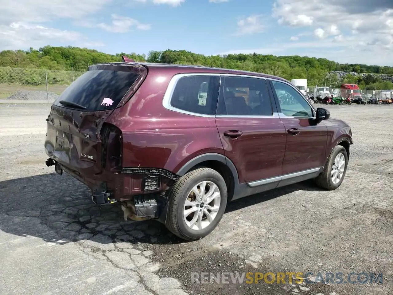 3 Photograph of a damaged car 5XYP2DHC1LG072144 KIA TELLURIDE 2020