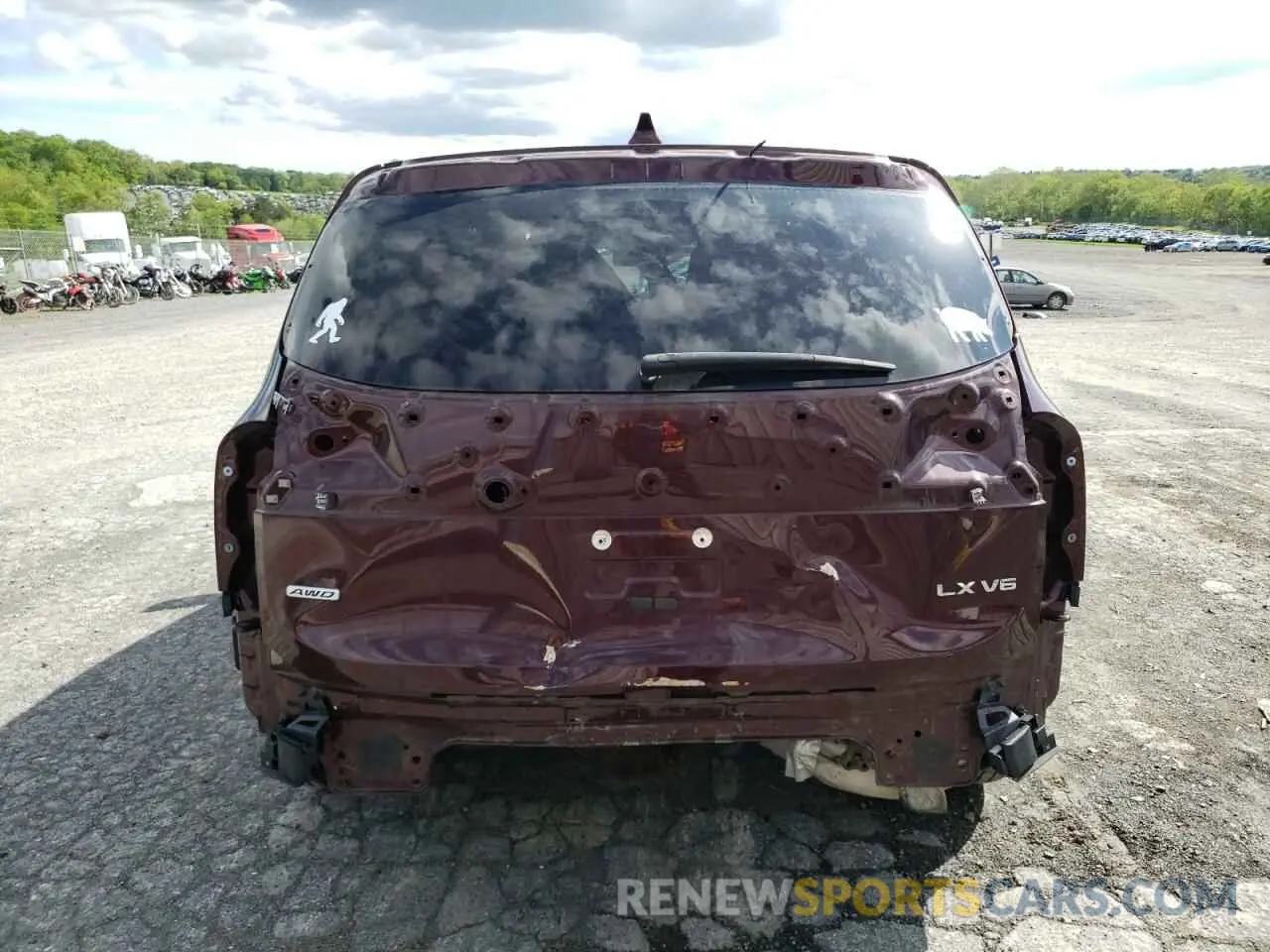6 Photograph of a damaged car 5XYP2DHC1LG072144 KIA TELLURIDE 2020