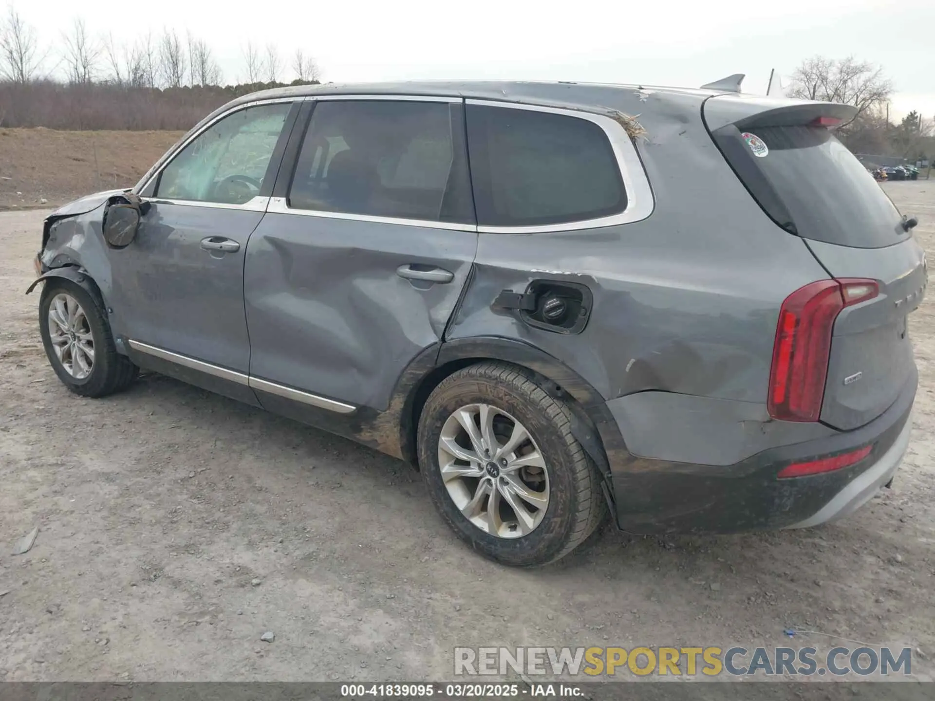 3 Photograph of a damaged car 5XYP2DHC6LG009458 KIA TELLURIDE 2020