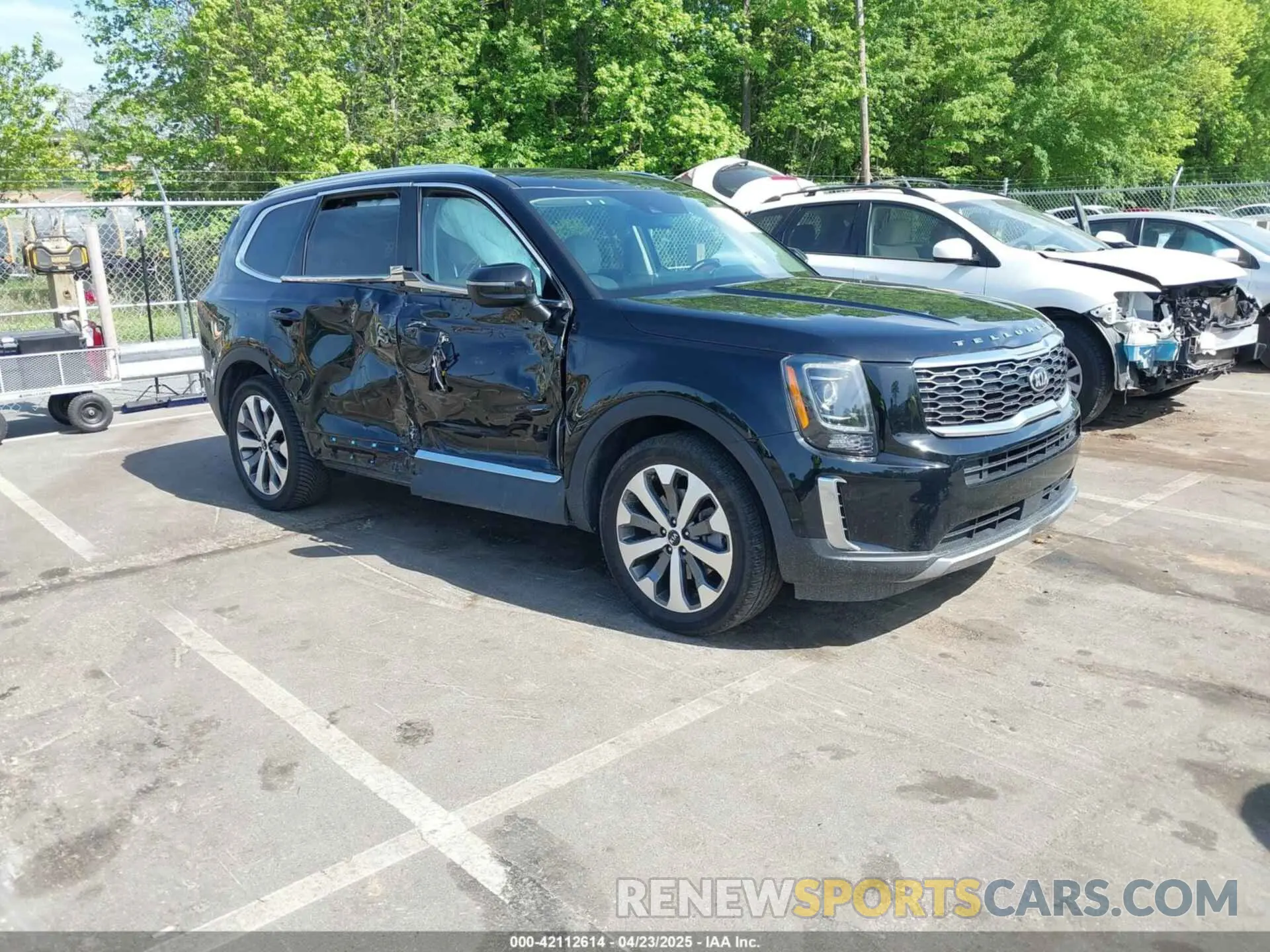1 Photograph of a damaged car 5XYP34HC0LG068180 KIA TELLURIDE 2020