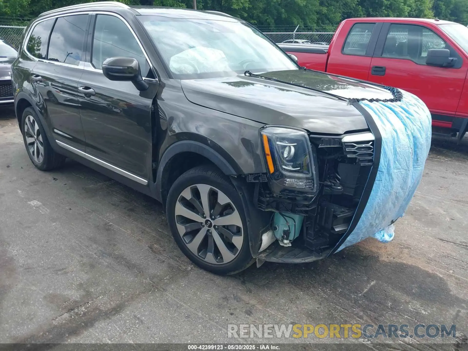 1 Photograph of a damaged car 5XYP34HC3LG088925 KIA TELLURIDE 2020
