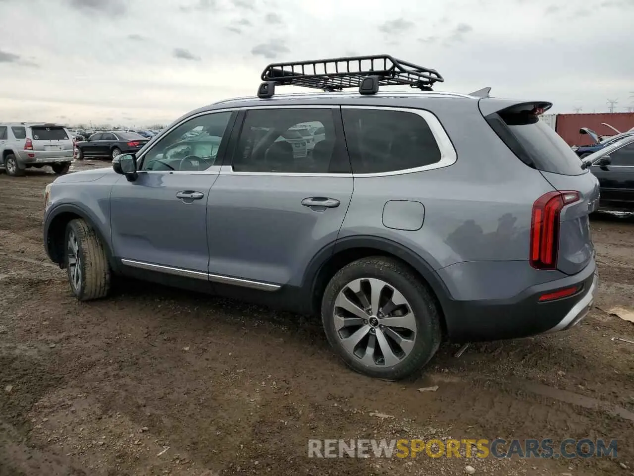 2 Photograph of a damaged car 5XYP34HC6LG082455 KIA TELLURIDE 2020