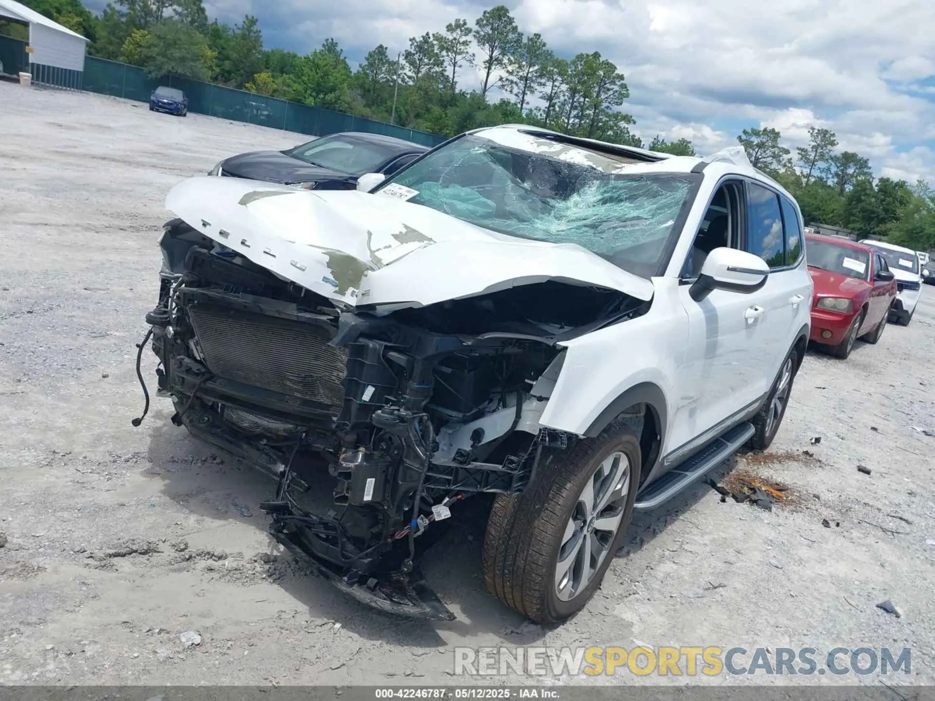 6 Photograph of a damaged car 5XYP34HC7LG074039 KIA TELLURIDE 2020