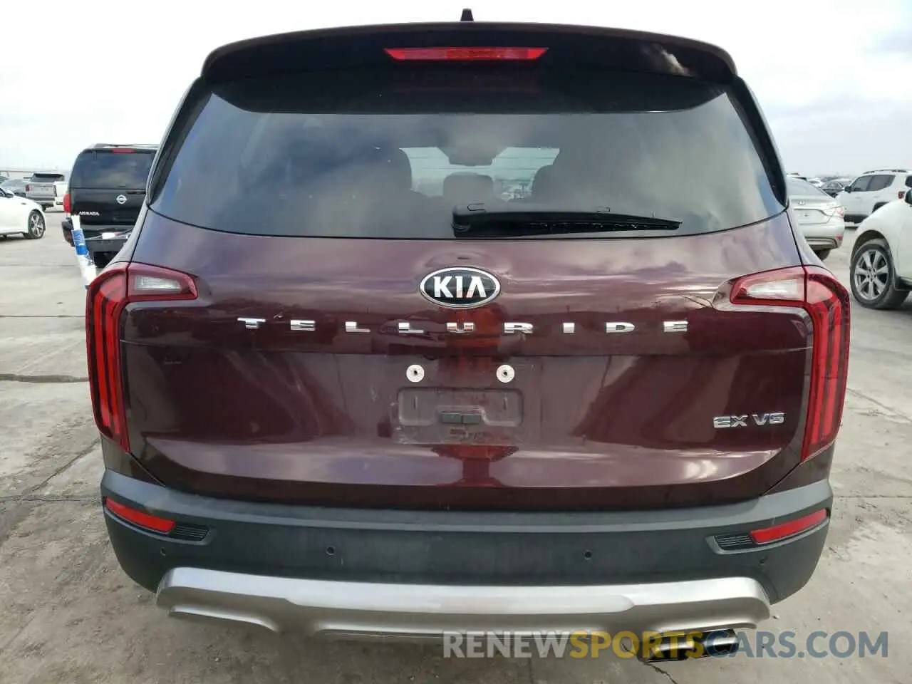 6 Photograph of a damaged car 5XYP34HC9LG007975 KIA TELLURIDE 2020