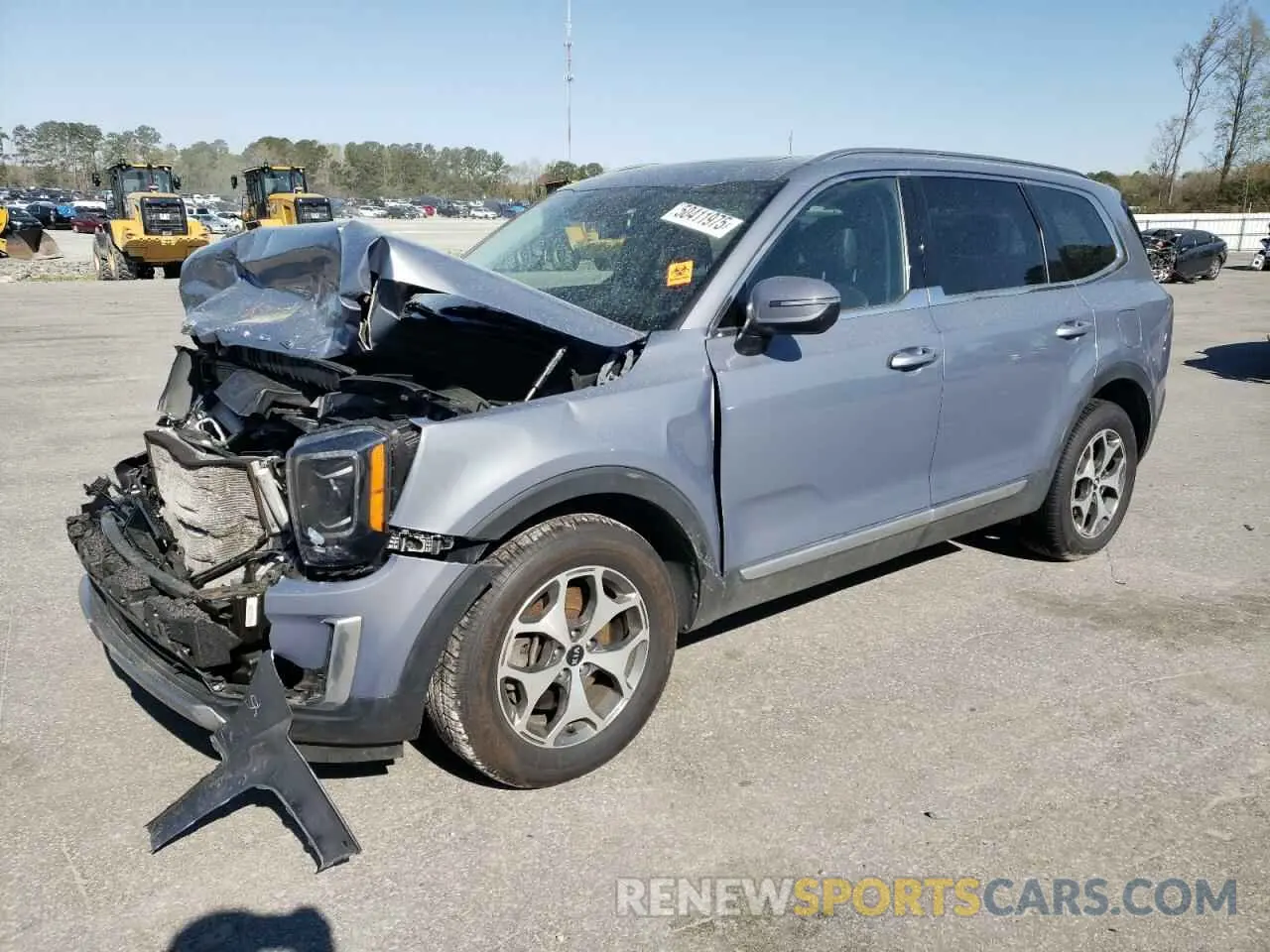 1 Photograph of a damaged car 5XYP3DHC0LG023031 KIA TELLURIDE 2020