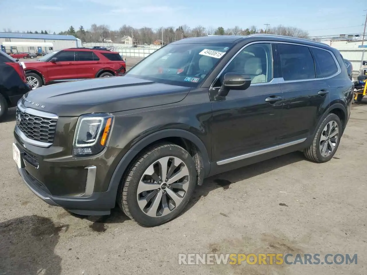 1 Photograph of a damaged car 5XYP3DHC0LG091376 KIA TELLURIDE 2020