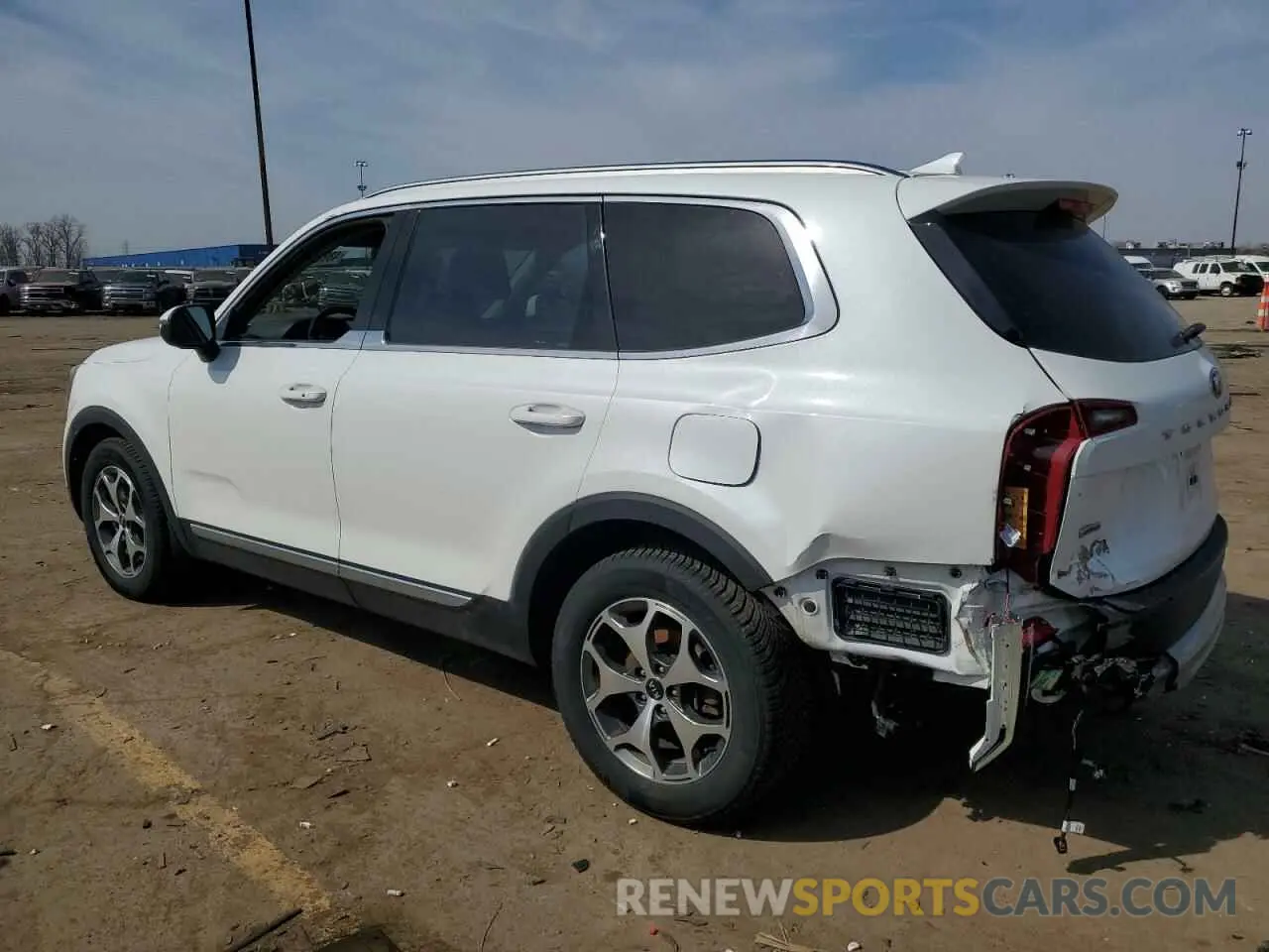 2 Photograph of a damaged car 5XYP3DHC1LG051467 KIA TELLURIDE 2020