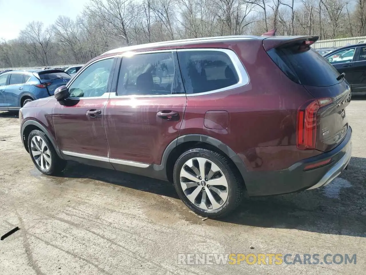 2 Photograph of a damaged car 5XYP3DHC1LG055440 KIA TELLURIDE 2020