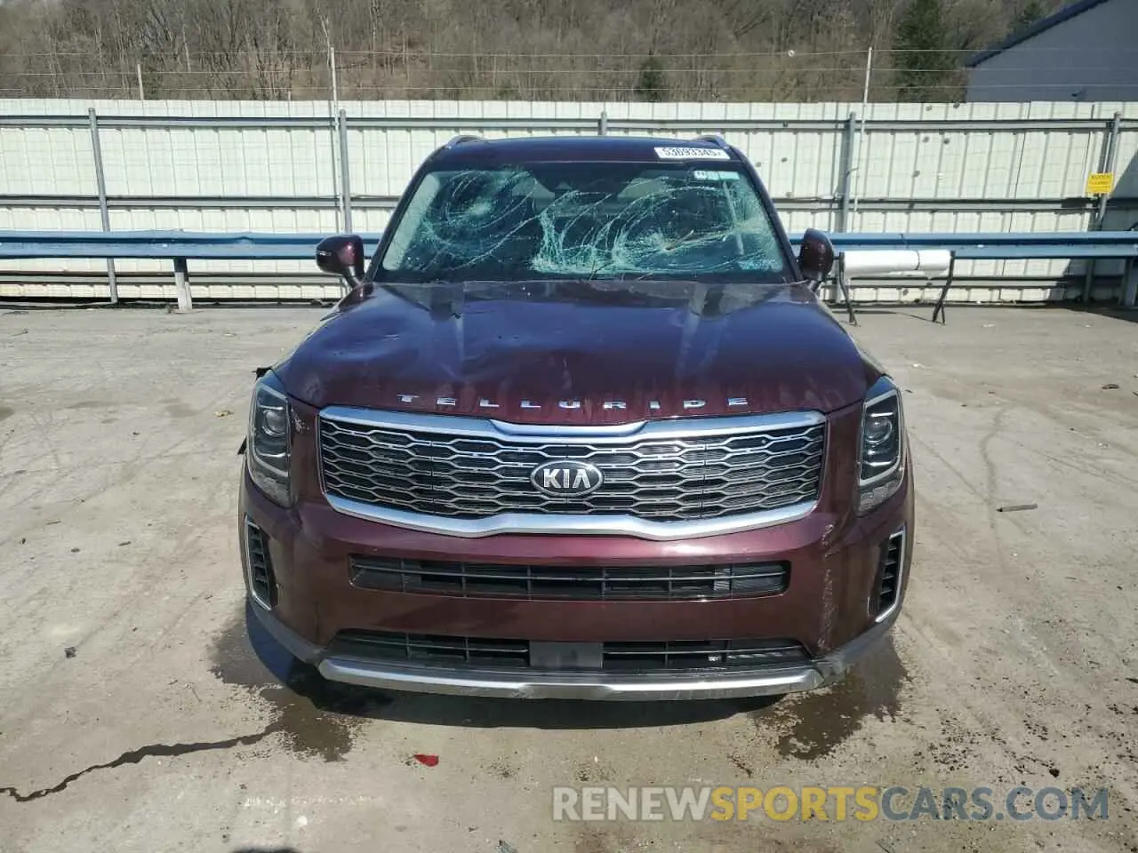 5 Photograph of a damaged car 5XYP3DHC1LG055440 KIA TELLURIDE 2020