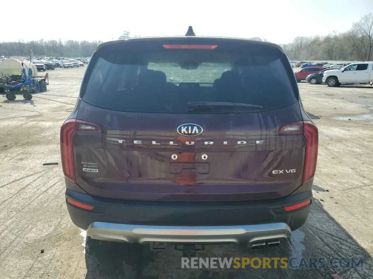 6 Photograph of a damaged car 5XYP3DHC1LG055440 KIA TELLURIDE 2020