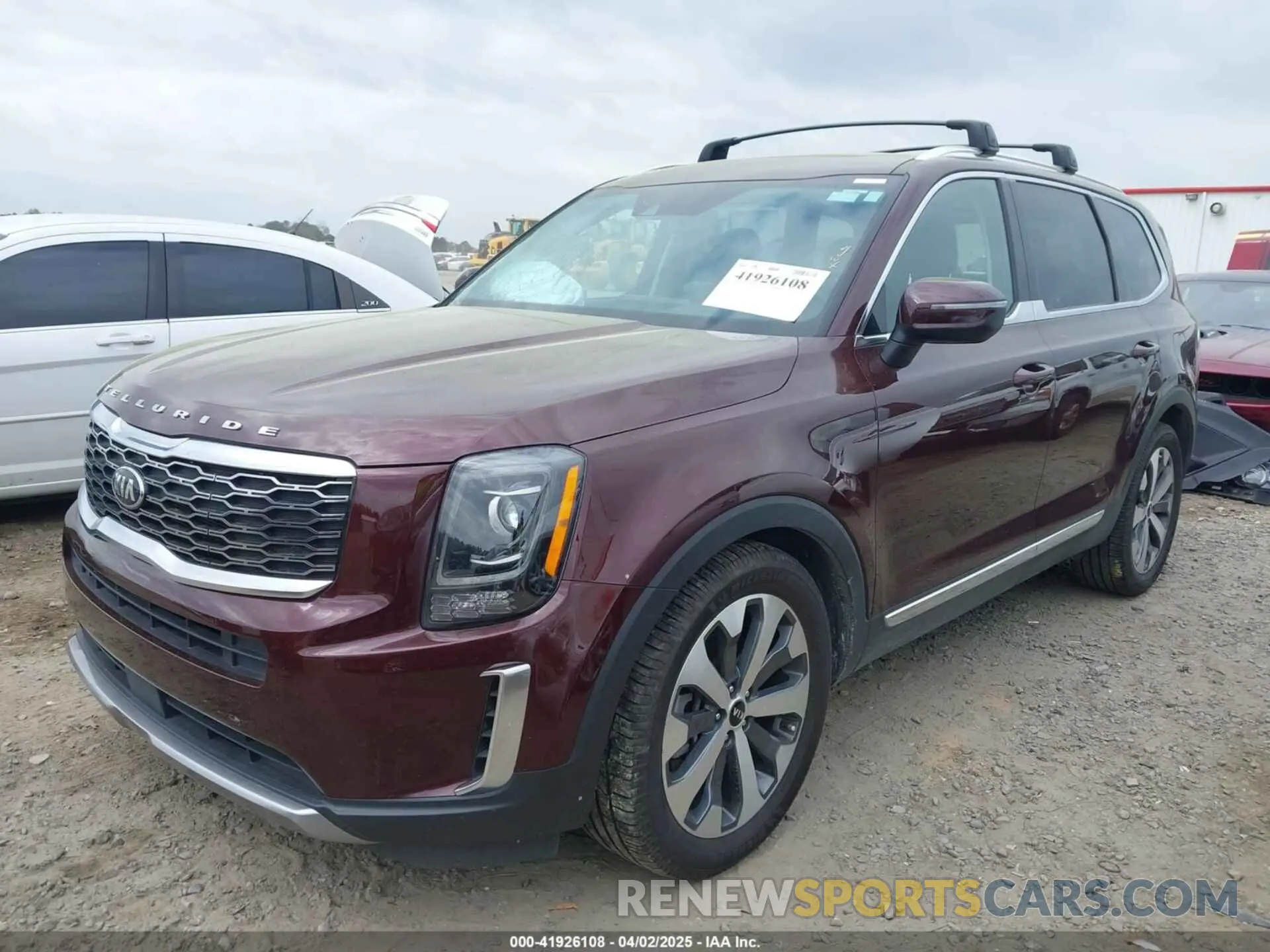 2 Photograph of a damaged car 5XYP3DHC1LG056748 KIA TELLURIDE 2020