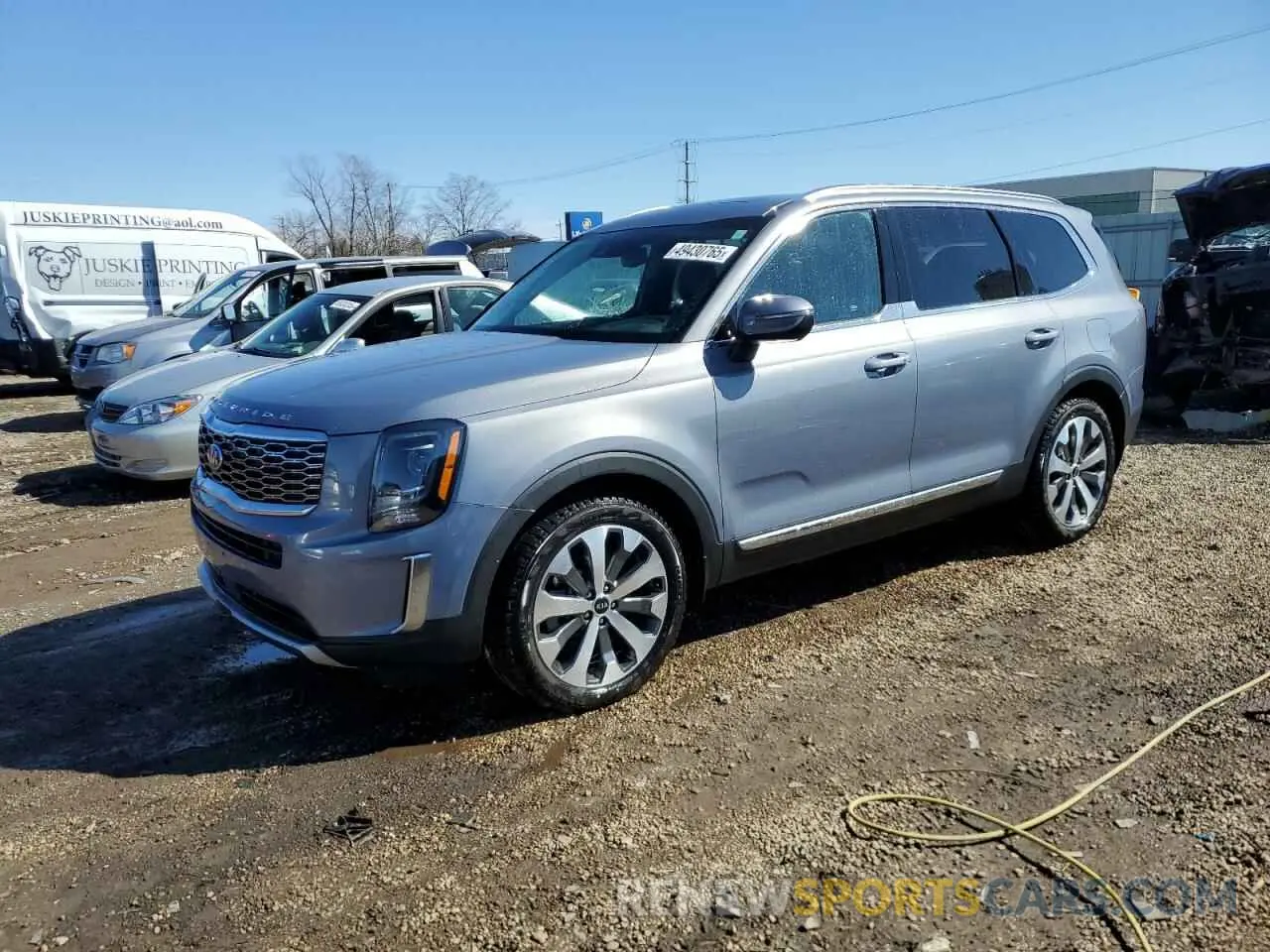 1 Photograph of a damaged car 5XYP3DHC4LG059241 KIA TELLURIDE 2020