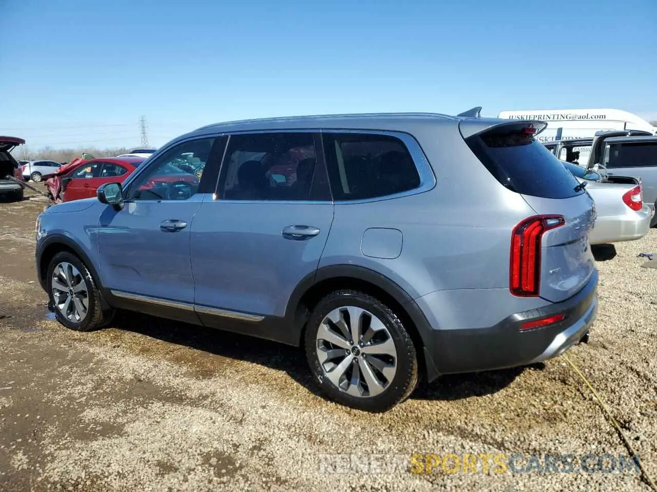2 Photograph of a damaged car 5XYP3DHC4LG059241 KIA TELLURIDE 2020