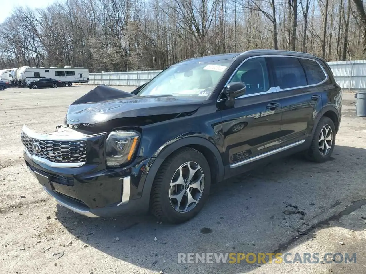 1 Photograph of a damaged car 5XYP3DHC6LG052405 KIA TELLURIDE 2020