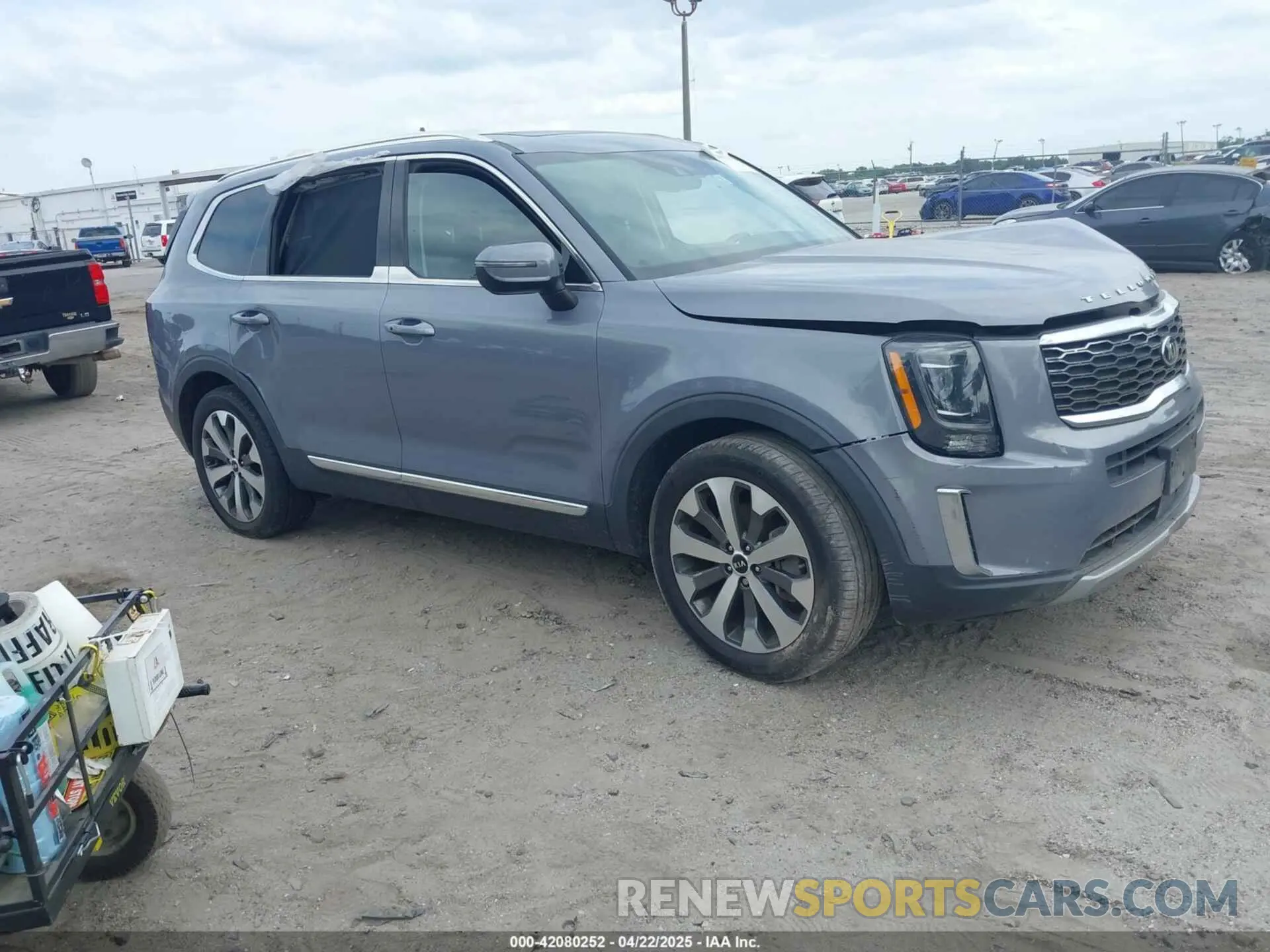 1 Photograph of a damaged car 5XYP3DHC7LG061260 KIA TELLURIDE 2020