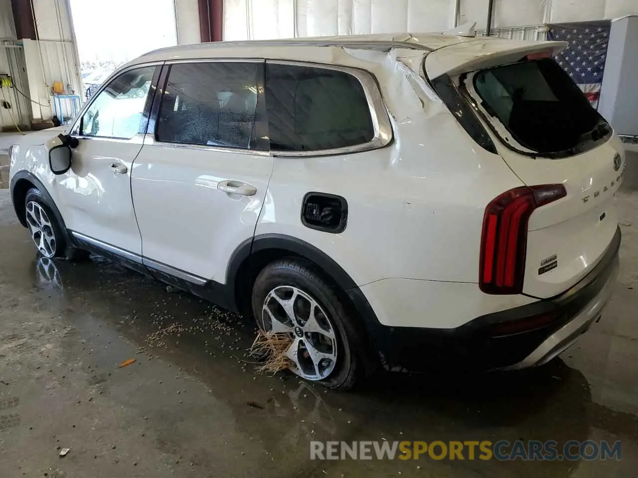 2 Photograph of a damaged car 5XYP3DHC8LG077192 KIA TELLURIDE 2020