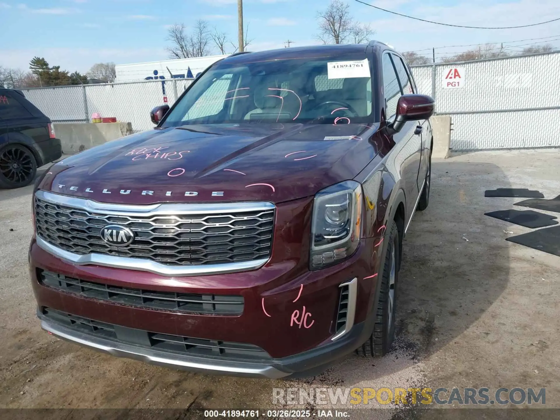 2 Photograph of a damaged car 5XYP3DHC9LG010813 KIA TELLURIDE 2020