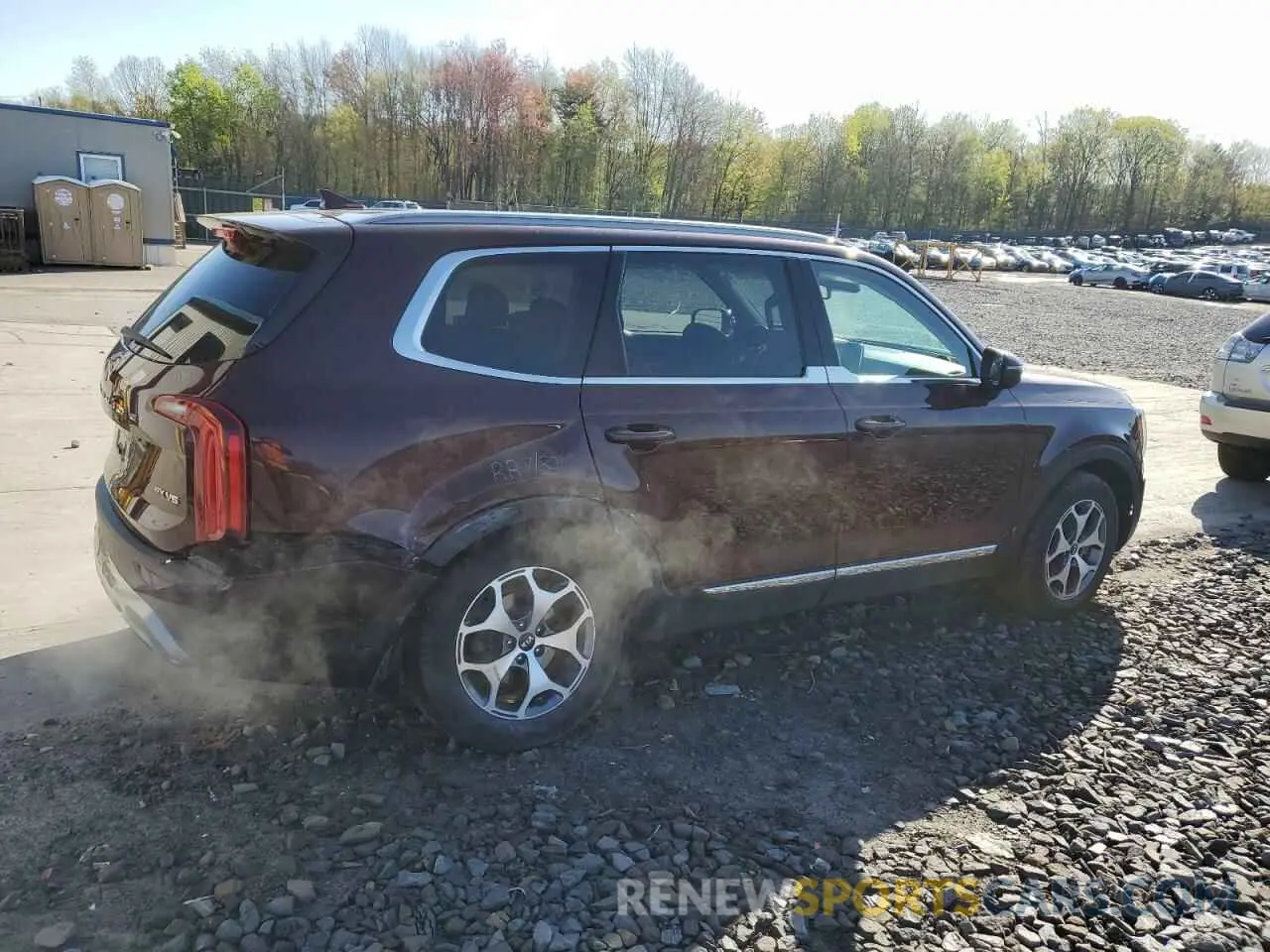 3 Photograph of a damaged car 5XYP3DHC9LG032973 KIA TELLURIDE 2020