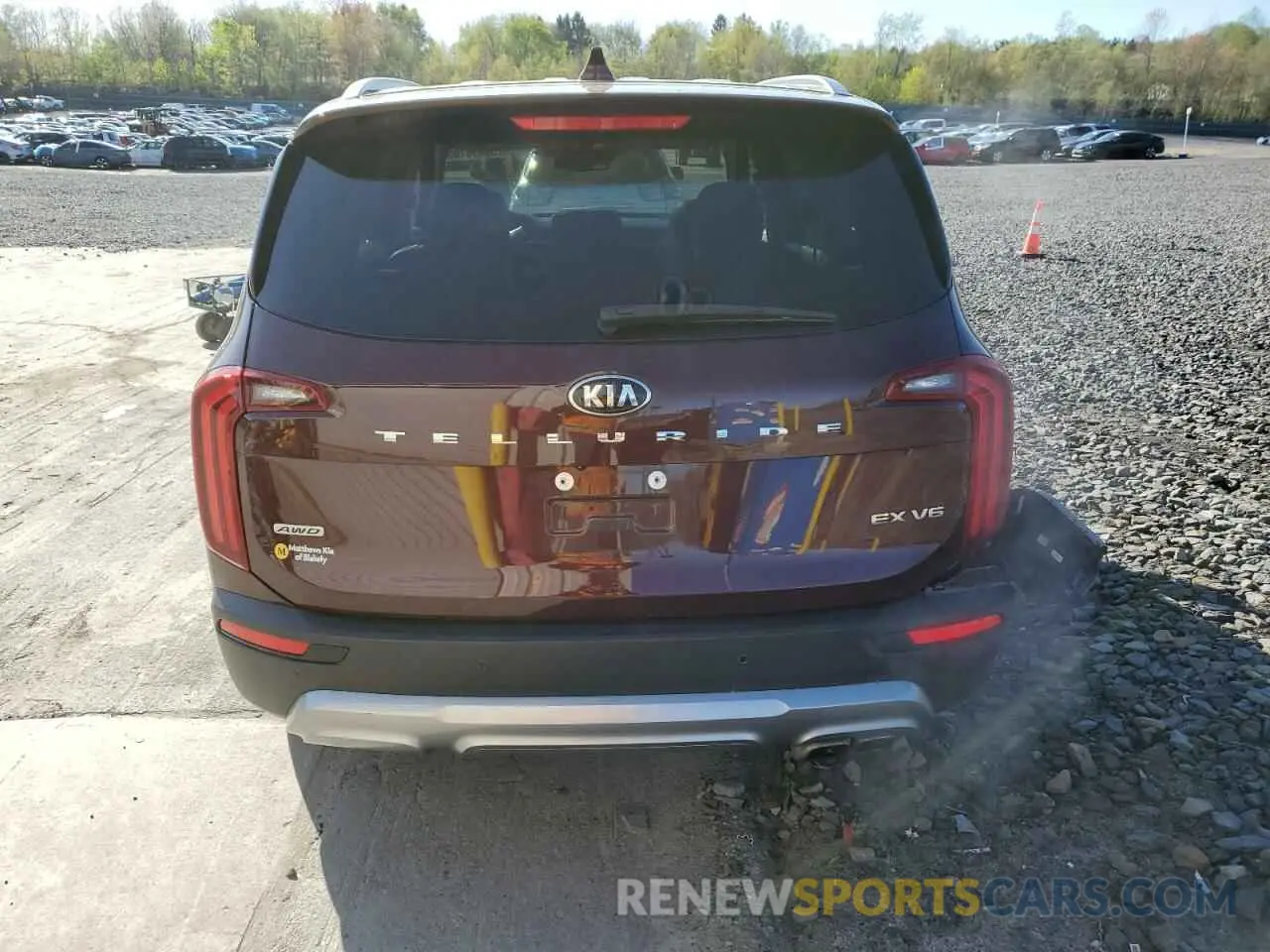 6 Photograph of a damaged car 5XYP3DHC9LG032973 KIA TELLURIDE 2020
