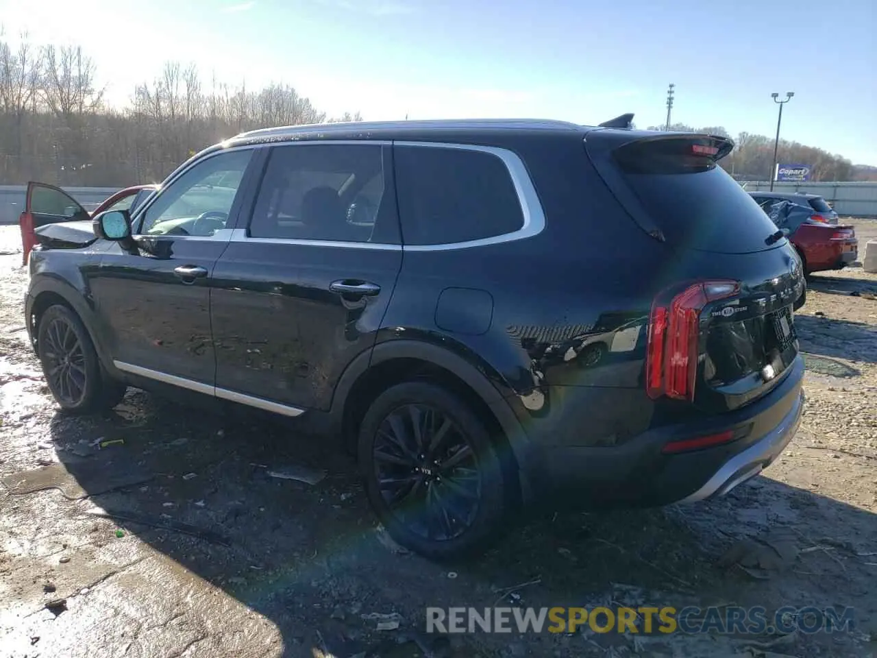 2 Photograph of a damaged car 5XYP54HC4LG031689 KIA TELLURIDE 2020