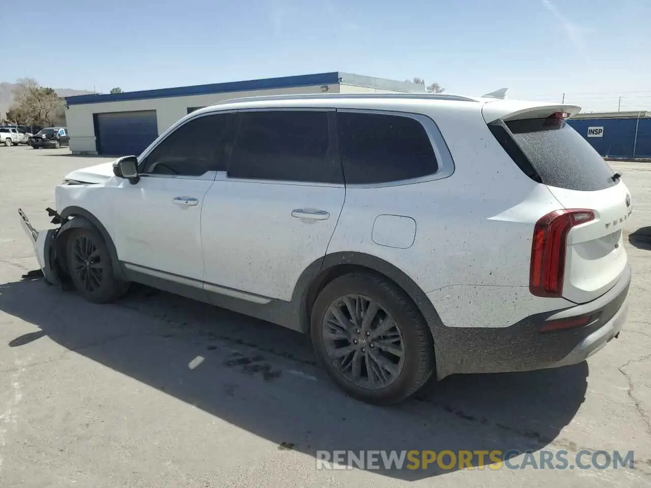 2 Photograph of a damaged car 5XYP54HC5LG035136 KIA TELLURIDE 2020
