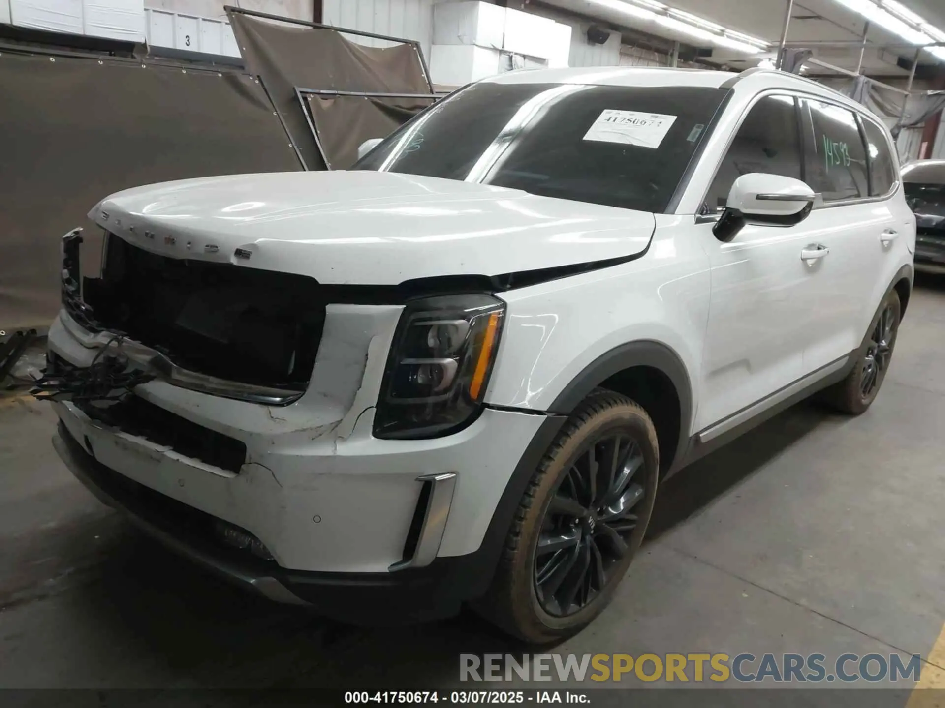 2 Photograph of a damaged car 5XYP54HC7LG030729 KIA TELLURIDE 2020