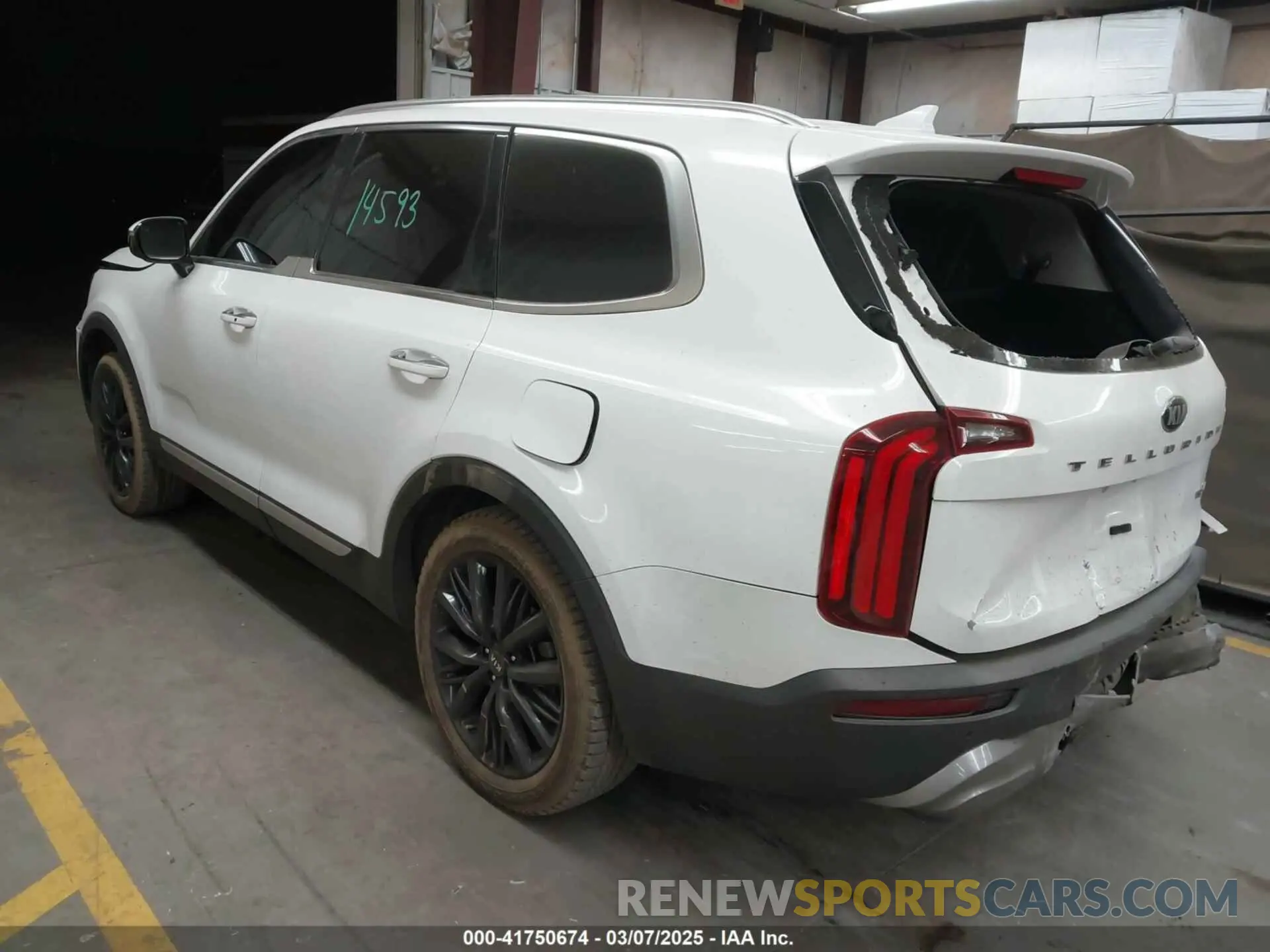 3 Photograph of a damaged car 5XYP54HC7LG030729 KIA TELLURIDE 2020