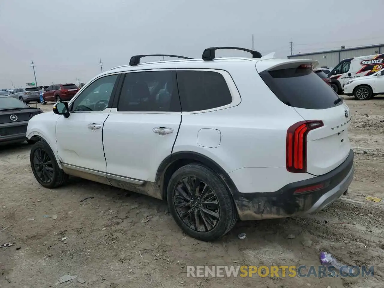 2 Photograph of a damaged car 5XYP54HC8LG066509 KIA TELLURIDE 2020